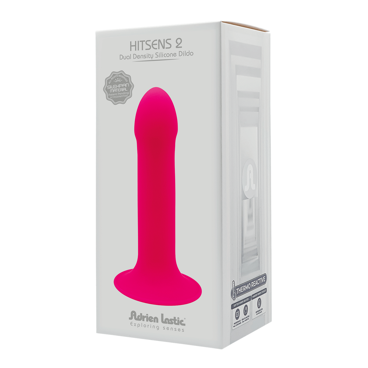 Dildo con ventosa Hitsens 2 Fucsia