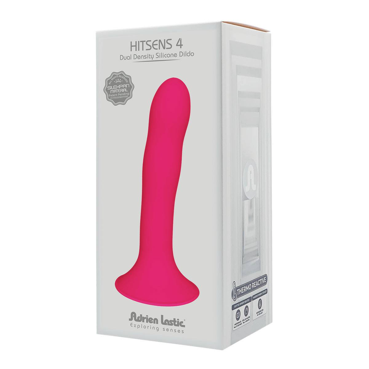Dildo con ventosa Hitsens 4 Fucsia
