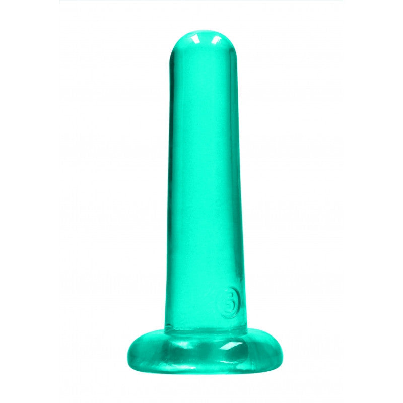 Dildo turchese con ventosa Non Realistic Dildo Suction Cup -13,5 cm