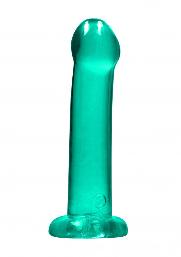 Dildo con ventosa turchese Non Realistic Dildo Suction Cup - Turquise17 cm