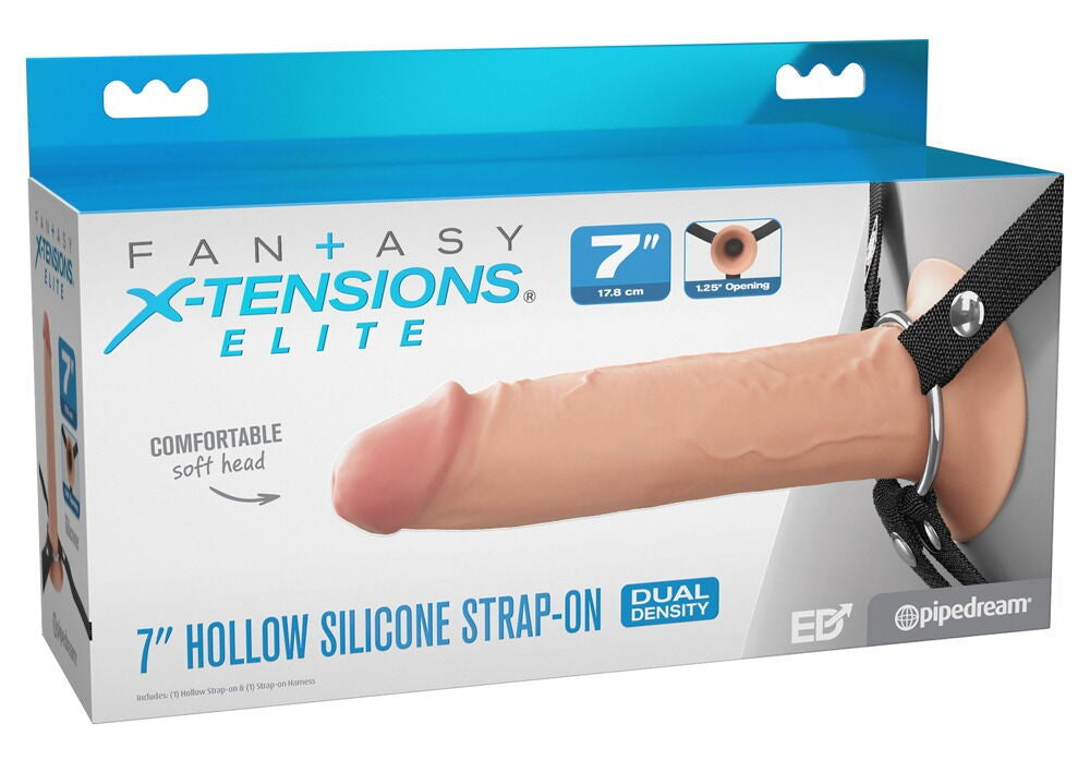Fallo realistico indossabile strap-on 7" Fantasy X-tensions Elite