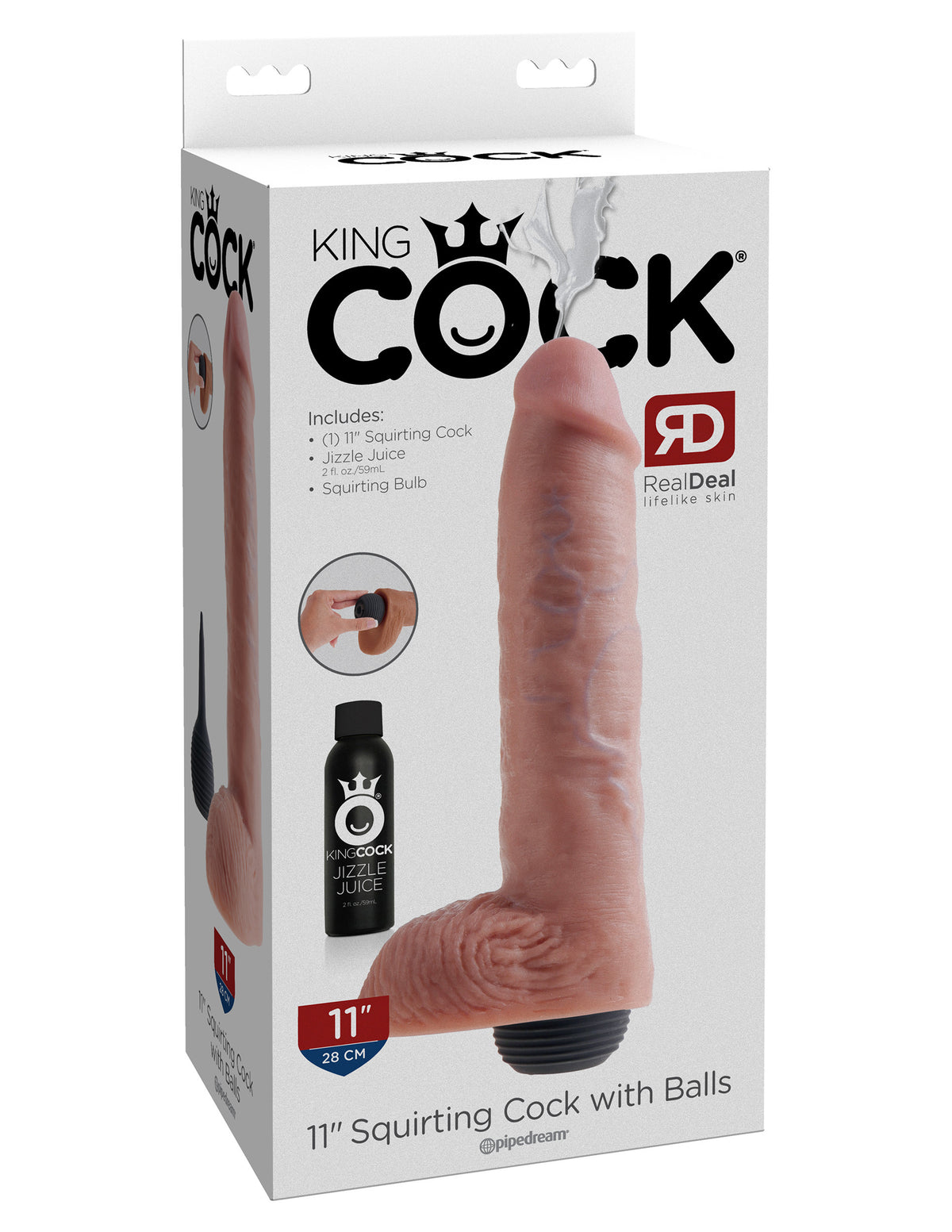Fallo realistico Squirting Cock 11 Inch