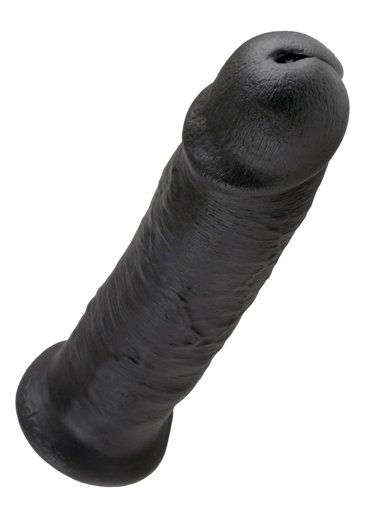 Fallo realistico Vaginale maxi dildo con ventosa king cock 10 nero big xxl
