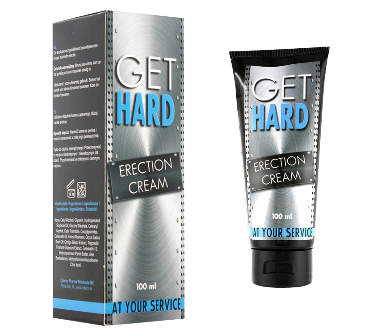 Get Hard Erection Cream 100ml gel contro eiaculazione precoce
