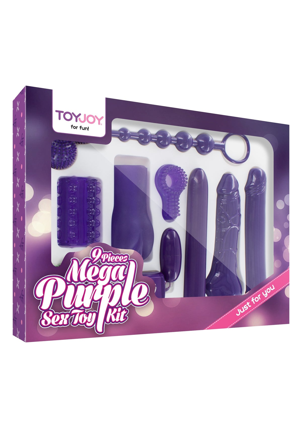 kit set mega Sex Toy Kit purple