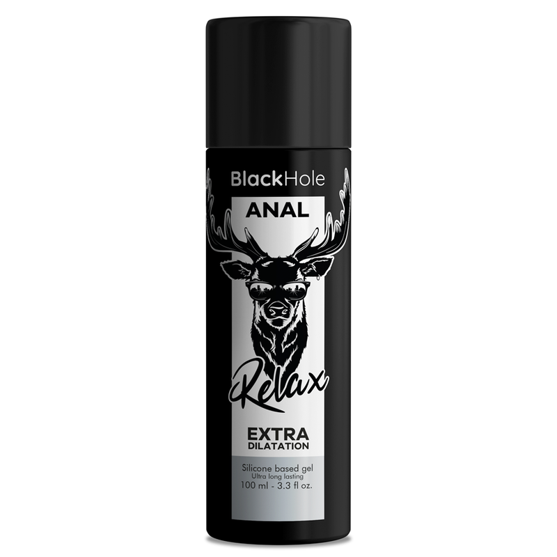Lubrificante al silicone dilatatore anale 100 ml Black Hole