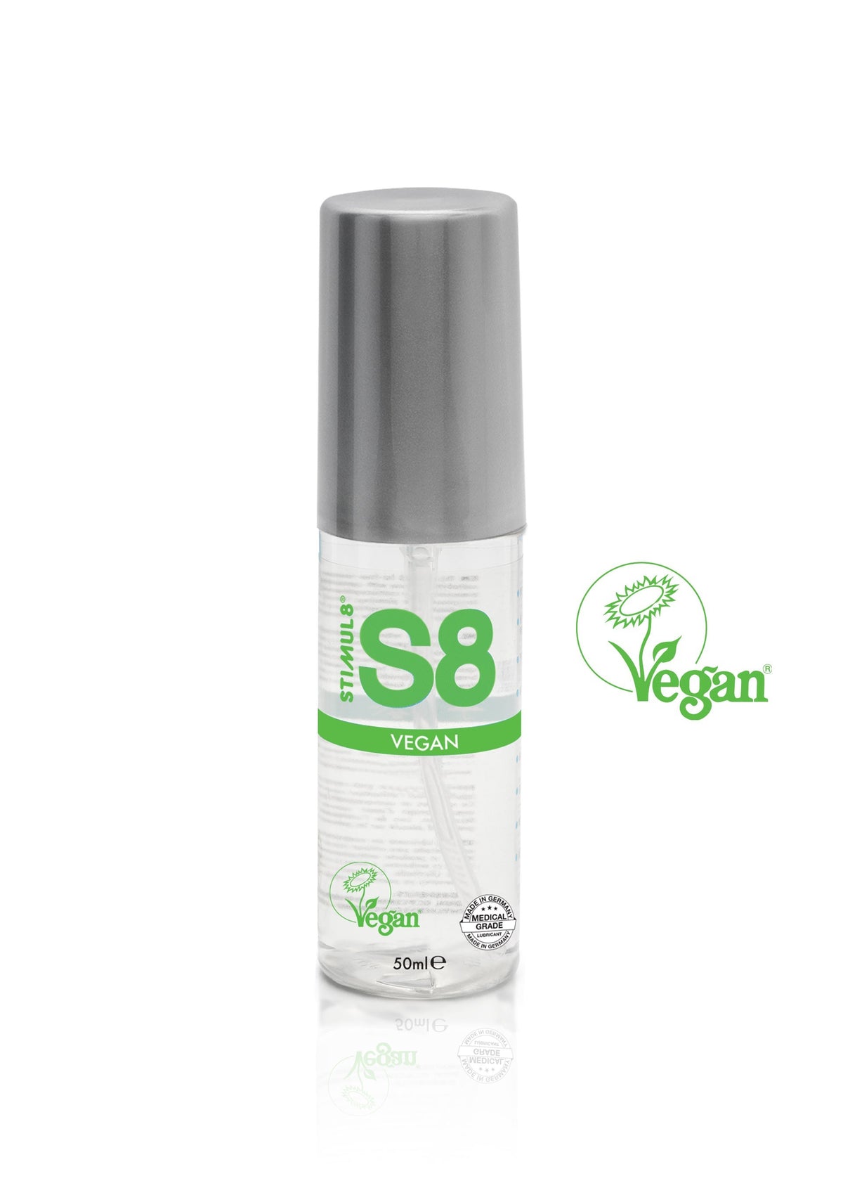 lubrificante gel intimo sessuale vaginale anale a base acqua vegano 50 ml