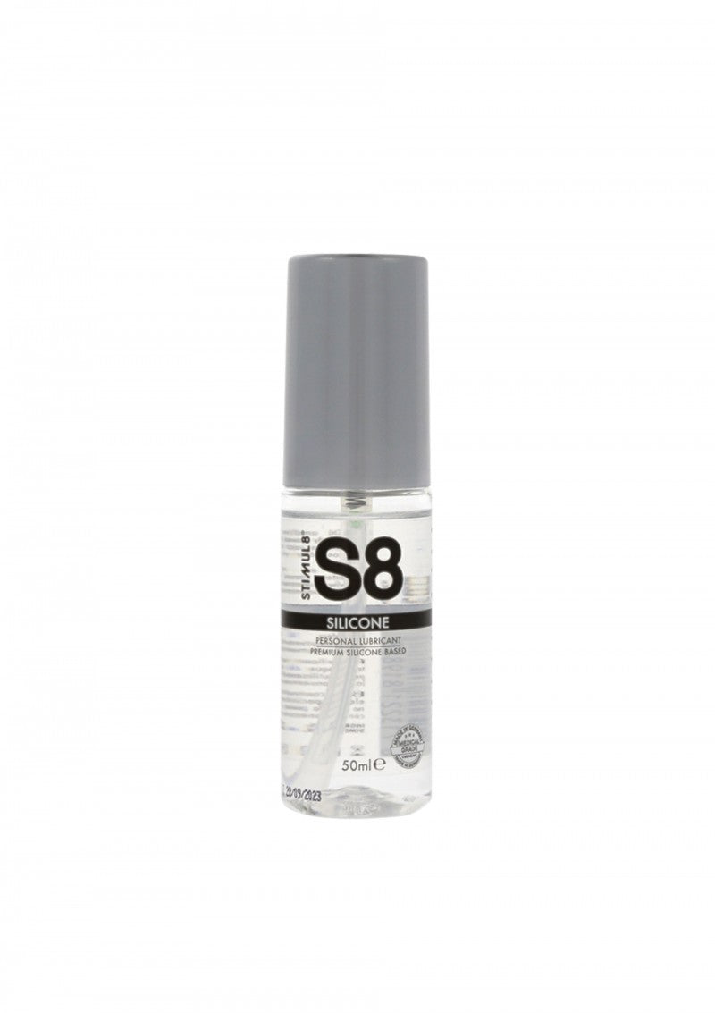 Lubrificante intimo vaginale anale 50ml silicone lube gel crema a base acqua s8