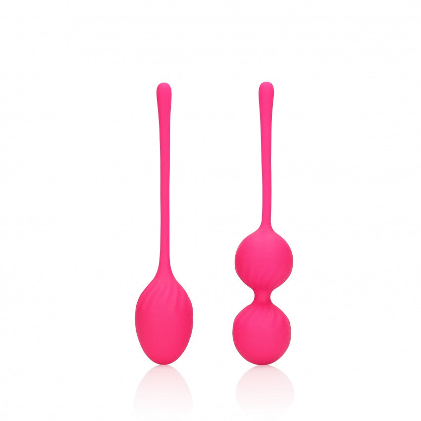 Plline vaginali 2 Piece Thumping Kegel Ball Set Wild Strawberry