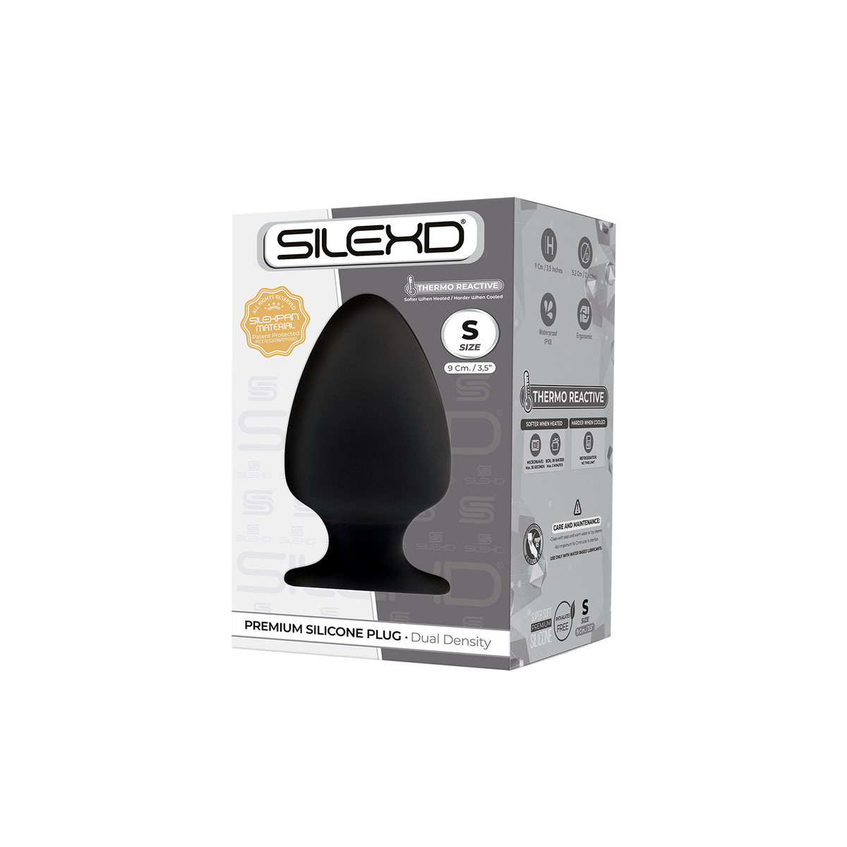plug in silicone premium Dual Density S