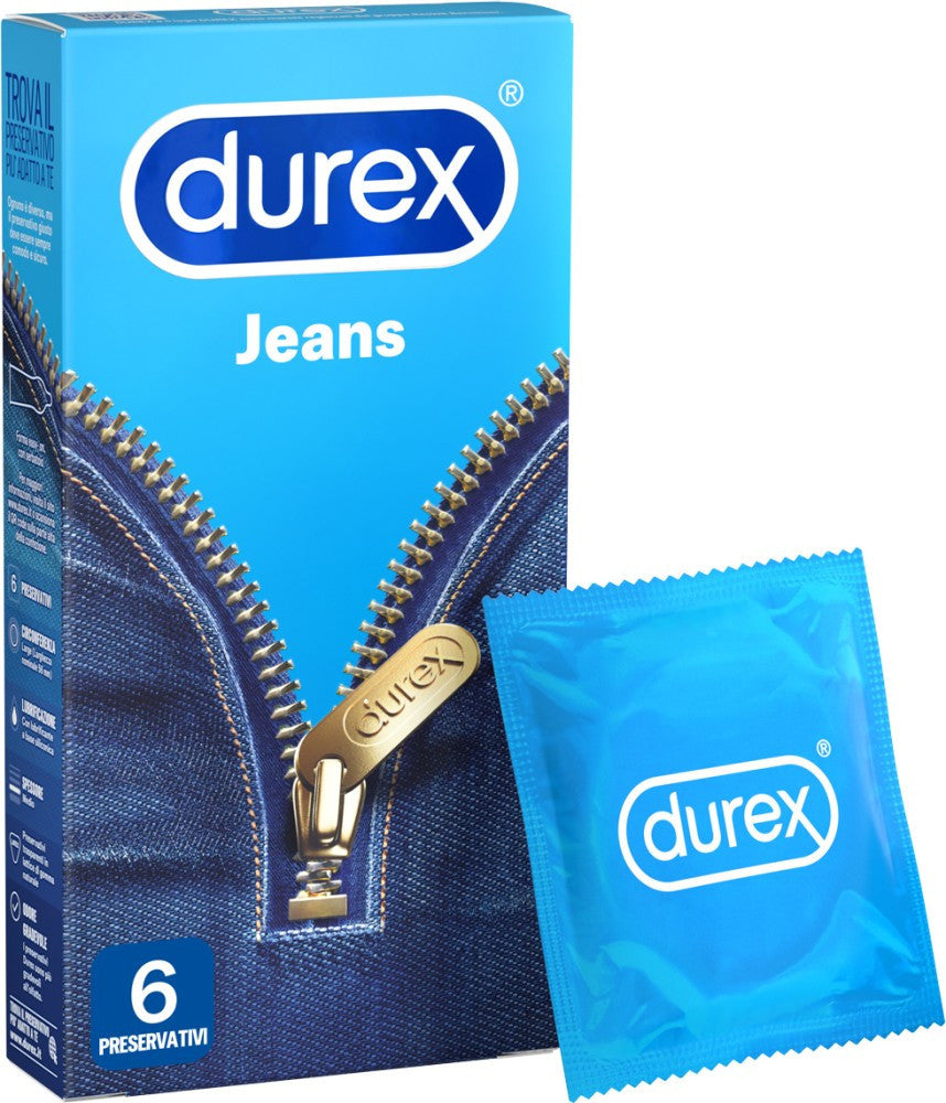 Preservativi DUREX jeans 6 PEZZI
