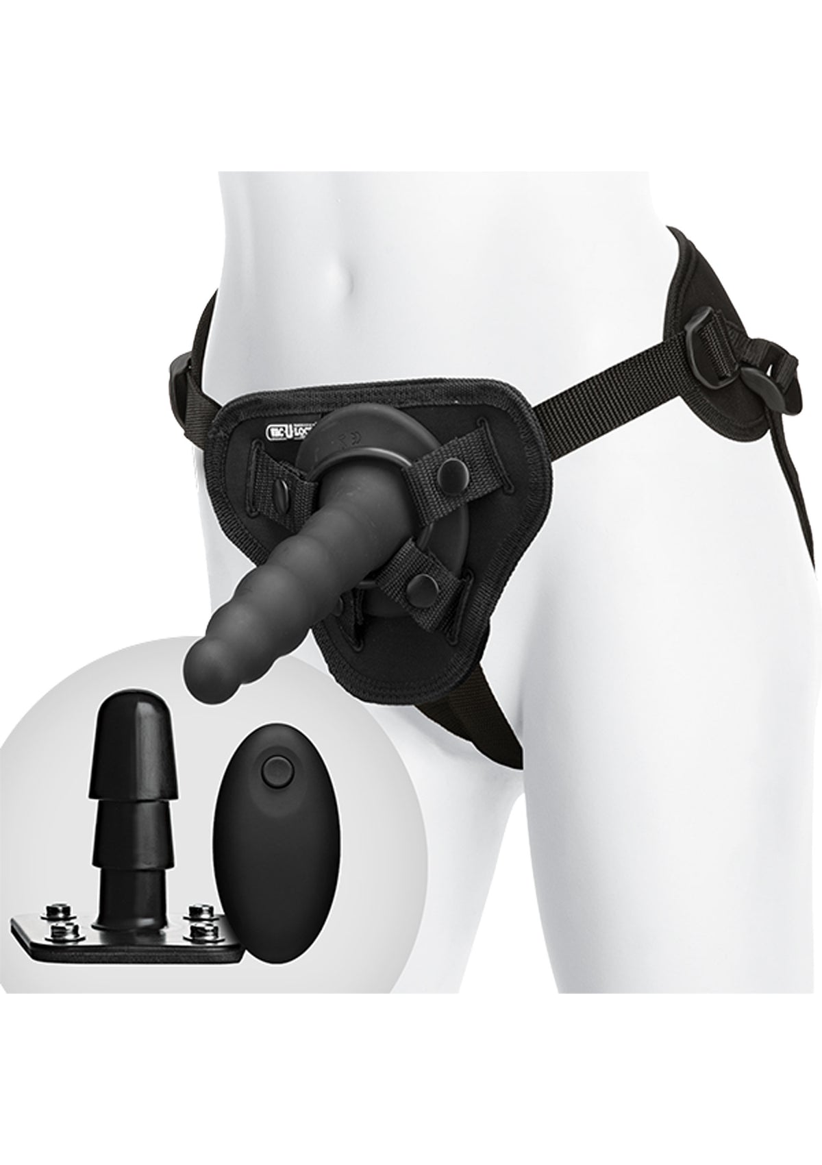 Vibratore indossabile cintura ricaricabile Ripple Harness Set Vibrating