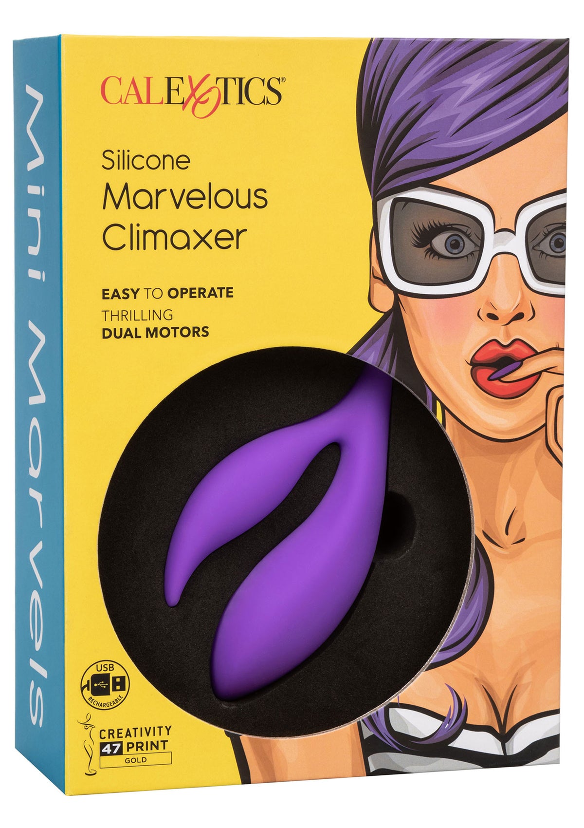 Vibratore vaginale anale Silicone Marvelous Climaxer