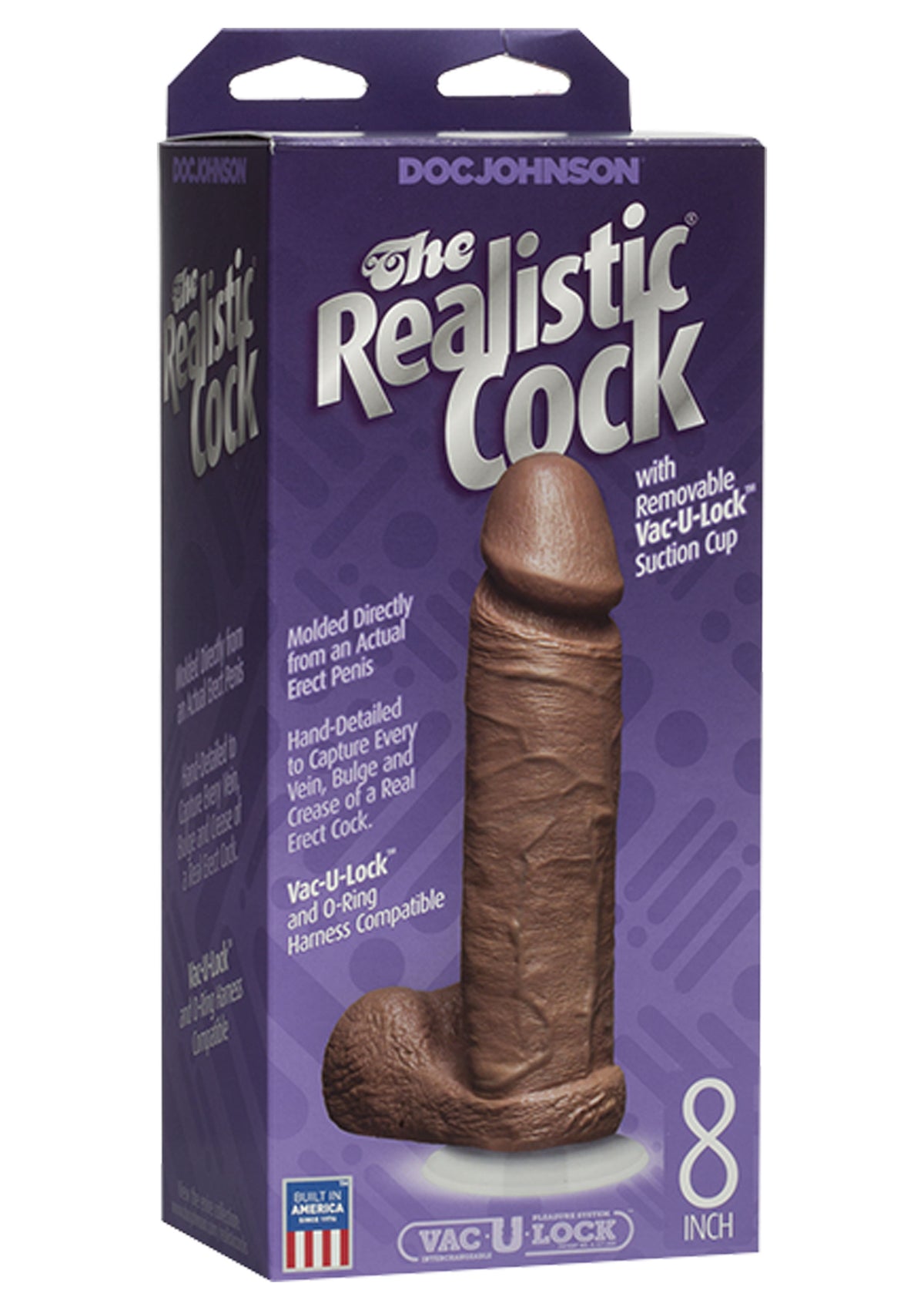 Fallo con ventosa The Realistic Cock 8 inch