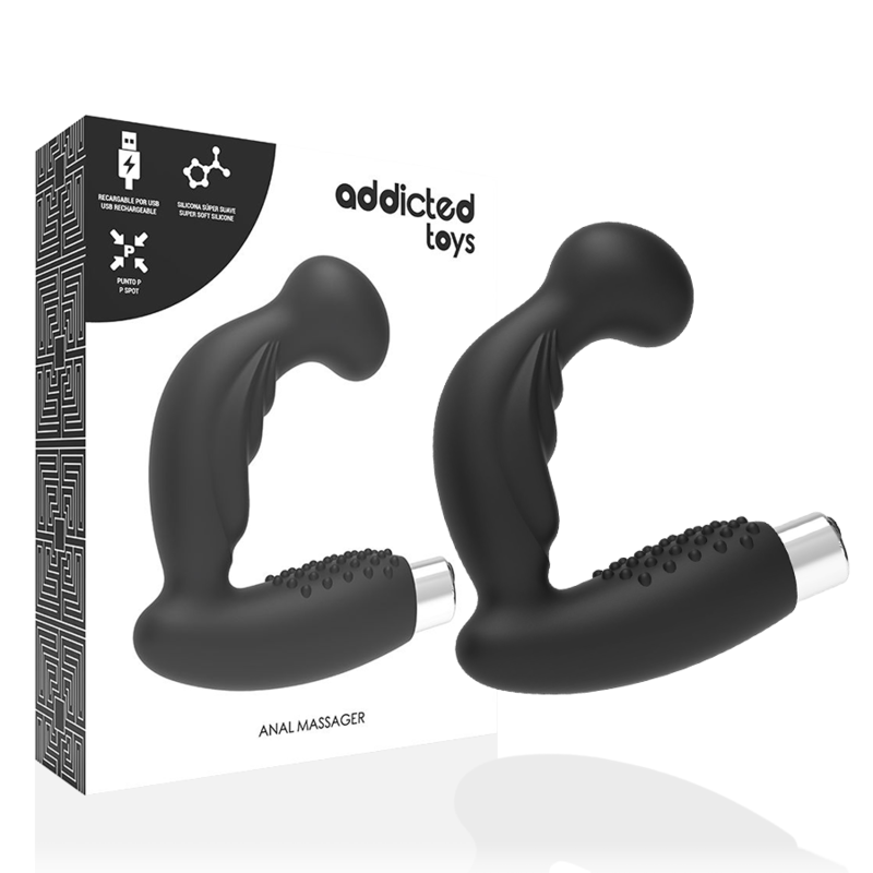 Vibratore maschile per prostata ricaricabile Addicted Toys