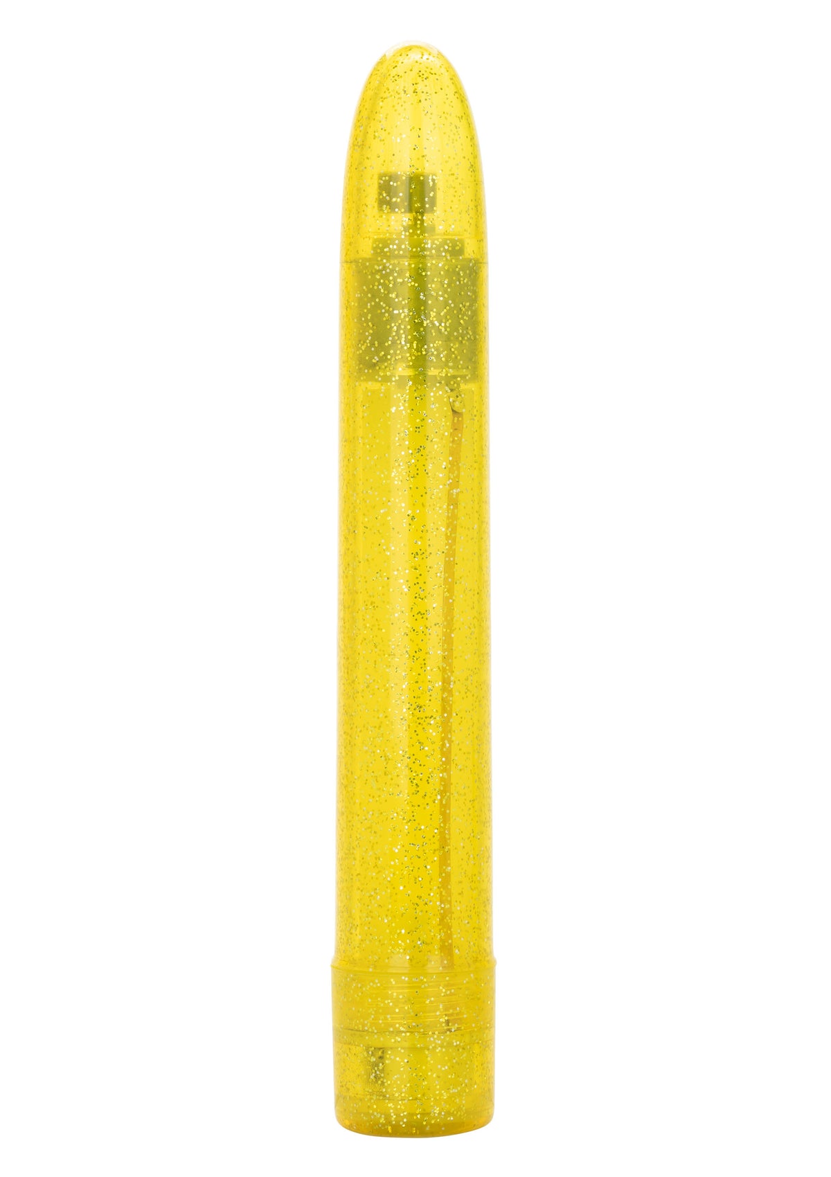 Vibratore classico giallo Sparkle Slim Vibe