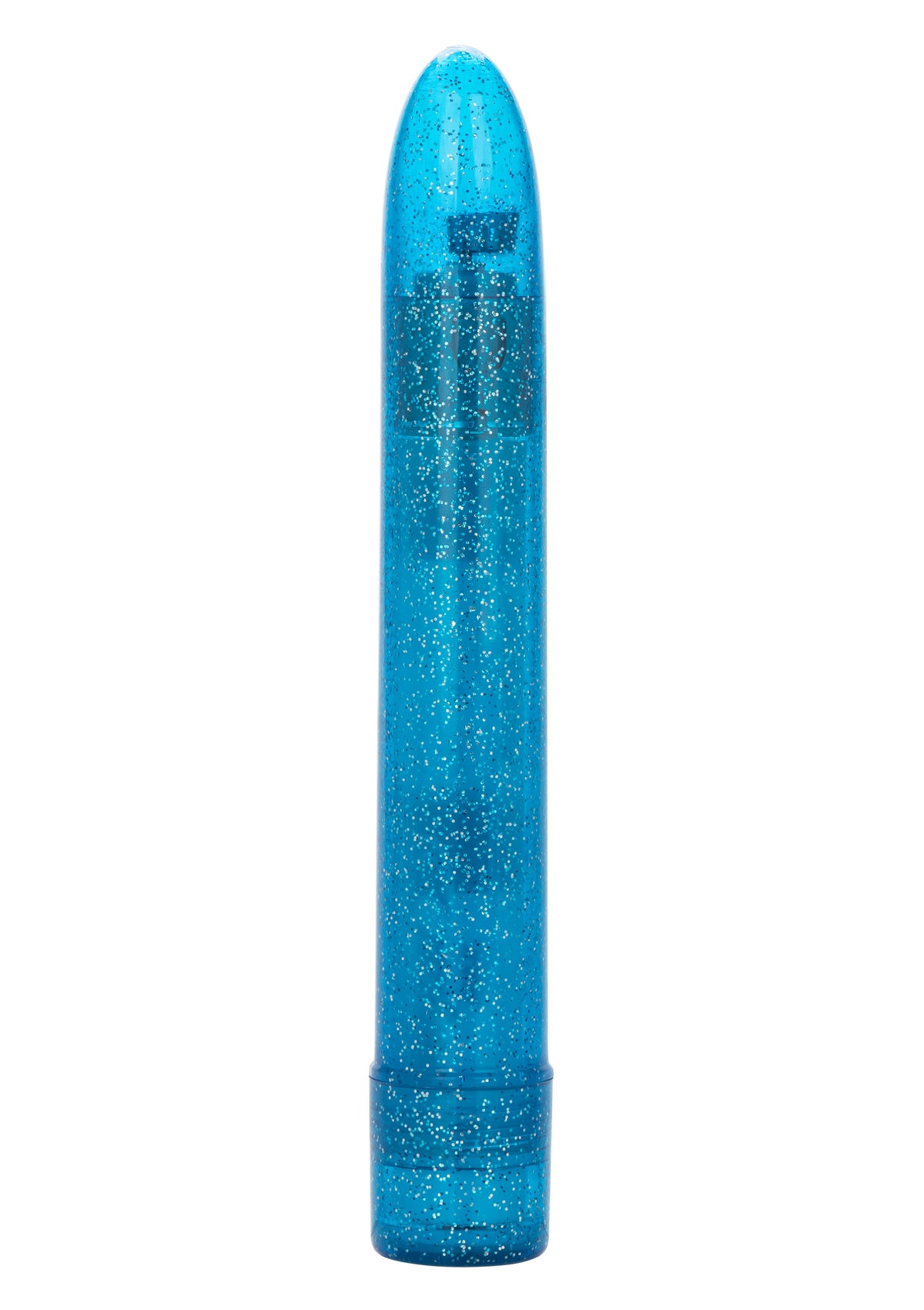 Vibratore classico blu Sparkle Slim Vibe
