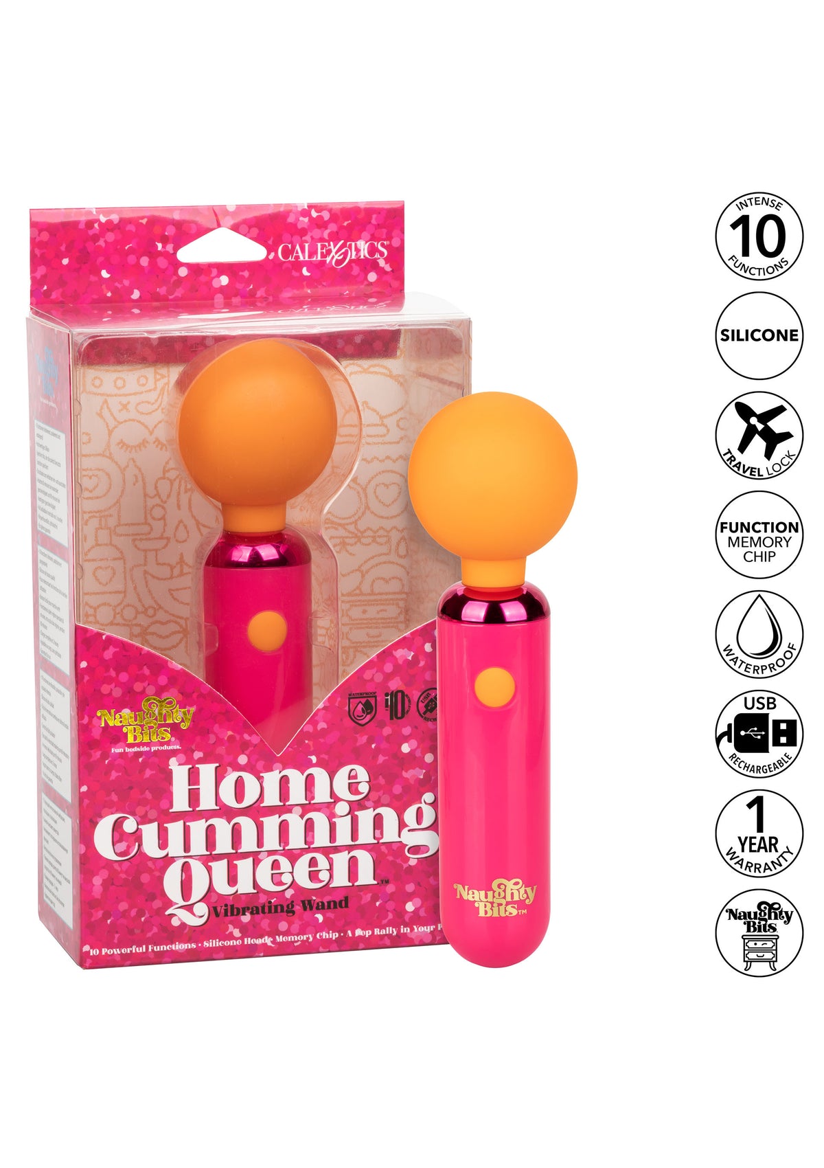 Vibratore wand Home Cumming Queen Wand